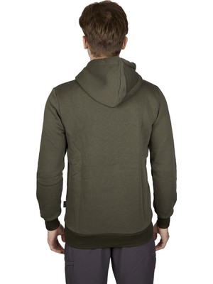 Alpinist Stream Erkek Kapşonlu Sweatshirt Haki