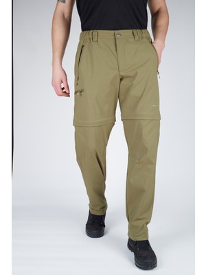 Alpinist Taktikal Outdoor Pantolon - Kargo Cepli - Rogue Convertible - Şort - Haki