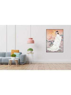 PixArt Japon Sanati 38 x 69 Elmas Mozaik Tablo