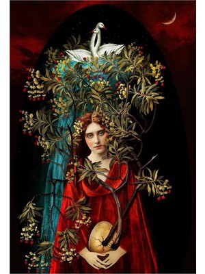 PixArt Yumurta Agaci 40 x 60 Elmas Mozaik Tablo