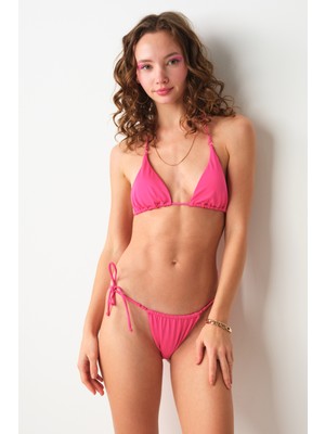 No Gossip Marine Ipli Bikini Tek Alt Neon Pembe 239204