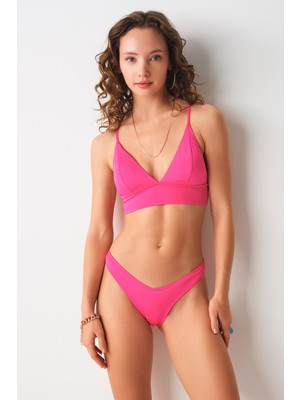 No Gossip Jess V Kesim Bikini Tek Alt Pembe 239200