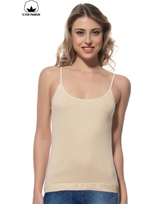 Özkan Bayan Ip Askılı Atlet Ten | 0107