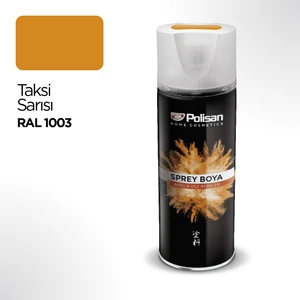 Akrilik Taksi Sarısı Sprey Boya 400 ml - RAL 1003