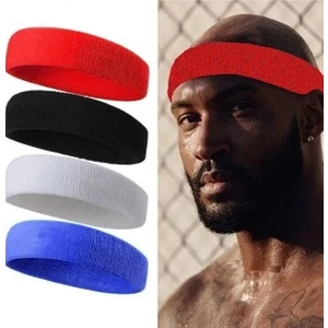 Sporcu Havlu Kafa Bandı Ter Bandı Headband Tenis Saç Bandı
