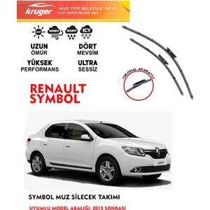 Clio Symbol Silecek 2015 Model Araca Özel Orjinal Aparat