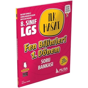 Muba Yayınları 8. Sınıf LGS Fen Bilimleri İlk Hasat Soru Bankası 128 Sayfa Türkçe