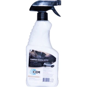 CEM CAR CARE Torpido Bakım Sütü ve Torpido Temizleyici Parlatıcı 500 ML