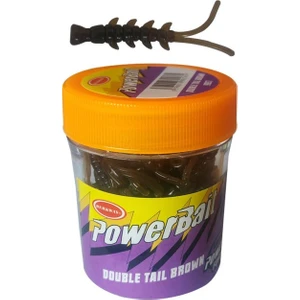 Power Bait 9957 Double Tail Brown Kurt