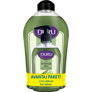 Sıvı Sabun Zeytinyağlı 1500Ml+300Ml