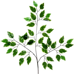 Yapay Ficus Benjamin Starlight Dalı Alacalı 2 Adet