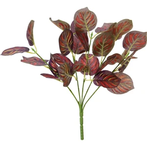 Yapay Calethea Demeti Kırmızı