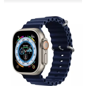 Shop Uygun Apple Watch Ultra Kordon 42/44/45/49 mm Uyumlu Ocean Silikon Kordon