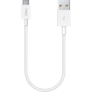 30CM Usb-A - Usb-C Şarj Kablosu.-Beyaz