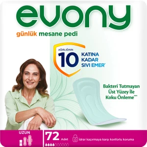 Günlük Mesane Pedi Uzun 72 Adet