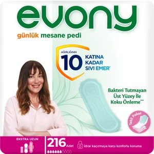 GÜNLÜK MESANE PED EXTRA UZUN 216 ADET