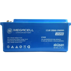 Lifepo4 12.8V 200AH Karavan/marin Abs Lityum Demir Fosfat Akü