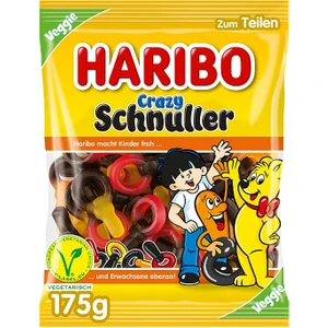 Haribo Crazy Schnuller Veggie 175 G