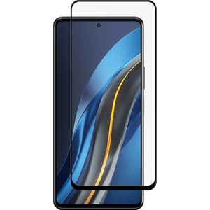 Infinix Note 12 Vıp X672 Için Tam Kaplayan Çerçeveli Tempered Cam Koruyucu - Siyah AL3276