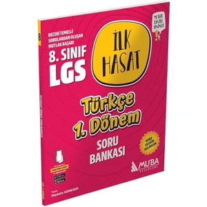 Muba Yayınları 8. Sınıf LGS Türkçe 1. Dönem İlk Hasat Soru Bankası