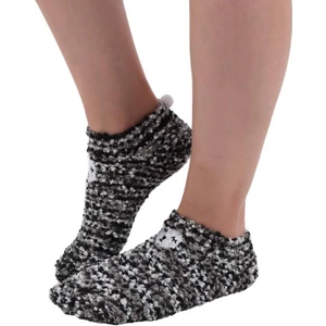 48950 Kadın Ayıcık Desenli Peluş Patik