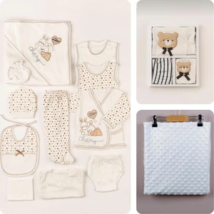 Baby Kids Colors  Ekonamik Set Hastane Cıkışı Zıbın Set Hastane Cıkışı