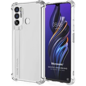 Tecno Pova Neo Kılıf Shock Absorbing Şeffaf