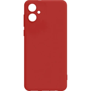 Case 4U Samsung Galaxy A04E Uyumlu Kılıf Kamera Korumalı Mat Renkli Yumuşak Kalın Sağlam Silikon Kılıf Biye Kırmızı