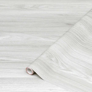 346-0667 Sangallo Gri Ahşap Desen Yapışkanlı Folyo (45CM x 2mt)