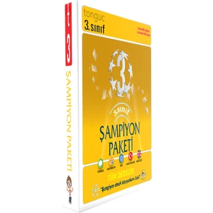 Tonguç Akademi Tonguç Yayınları 3. Sınıf Şampiyon Paketi (Taktikli Set Yeni)