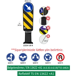 Refüj Başı Levhası 12254UBR