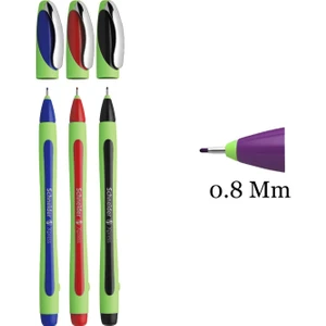 Xpress Fineliner 0.8 Fiber Uçlu Kalem 3 Lü Set