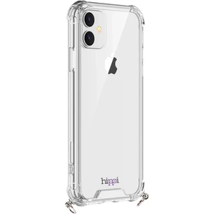 iPhone 11 Uyumlu Darbe Emici Dayanıklı Sert Şeffaf Silikonlu Askılı Telefon Kılıfı