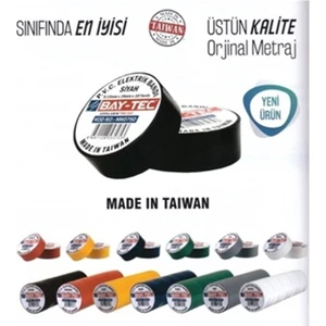 Baytec Elektrik Bandı Siyah MK0750 (10 Adet)