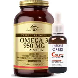 Omega 3 950 Mg 100 Kapsül (Hedıye  Serum 30 Ml)