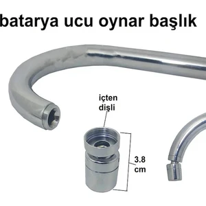 Oynar Başlı Su Tasarruflu Perlatör Dış Dişli