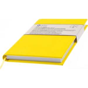 Çizgili Defter - %100 El Yapımı, El Dikişi (İplik Dikiş) Özel Tasarım – 1 Sınıf Viskon Kumaş ile ciltlenmiştir. “Benzersiz Ürün” A/5 Limon Sarı
