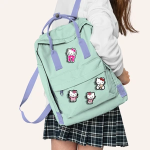 Wonder Like 4 Adet Hello Kitty Ahşap Mini Rozet