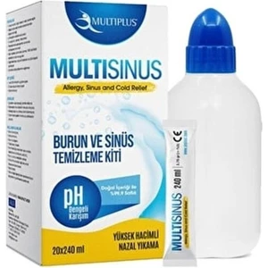 Burun ve Sinüs Temizleme Kiti 20 Adet 240 ml Bebek Sağlığına Uygun Yüksek Hacim