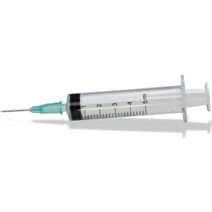 - 5 ml 3 Parça Yeşil Kısa İğneli Enjektör - 250 Adet