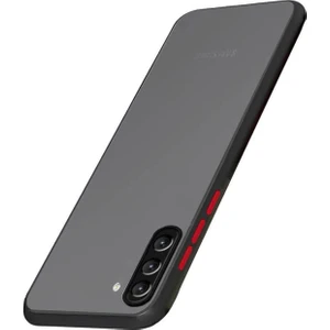 Samsung Galaxy S23 London Serisi Darbeye Dayanıklı Kılıf - Buzlu Siyah AL3415