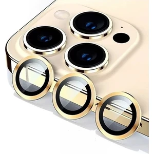 Efnan Store Apple iPhone 13 Pro Max Uyumlu Kamera Lens Koruyucu Yuvarlak Temperli Cam Koruma