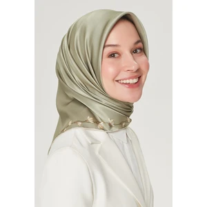 Nostalji Serisi Ipek Twill Eşarp 8553D-87