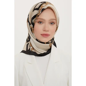 Nostalji Serisi Ipek Twill Eşarp 8736D-01