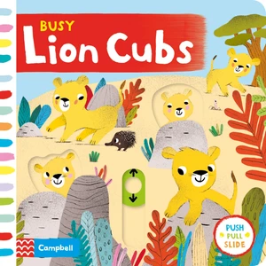 Busy Lion Cubs (Push Pull Slide)