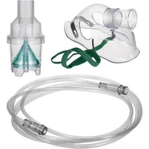 Ceren Medikal Oksijen Maskesi İlaç Hazneli Yetişkin Nebulizatör Maske - 5 Adet