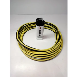 18GA Bass ve Hoparlör Kablosu + For-X Çakmak - For-X Amfi Bass Kablosu 18GA - 5 Metre