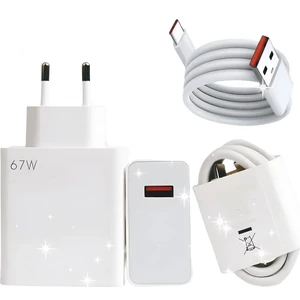67W USB To Type-C Ultra Hızlı Turbo Şarj Seti