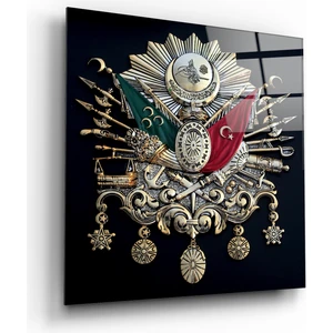 Osmanlı Tuğrası Cam Tablo