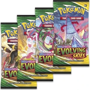 Pokemon Evolvıng Skıes Oyun Kartı 4 Paket